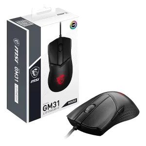 موس مخصوص بازی ام اس آی مدل CLUTCH GM31 wired