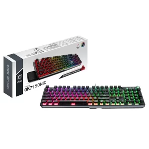 کیبورد مخصوص بازی ام اس آی مدل VIGOR GK71 SONIC