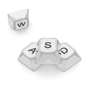 مجموعه کامل کلید کیبورد مکانیکال ردراگون مدل A137 Transparent