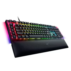 کیبورد مخصوص بازی ریزر مدل BlackWidow V4 Green switch