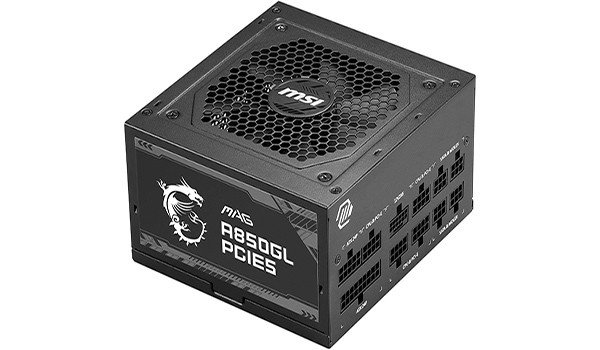 پاور 850 وات ام اس آی مدل MAG A850GL PCIE5 Full Modular