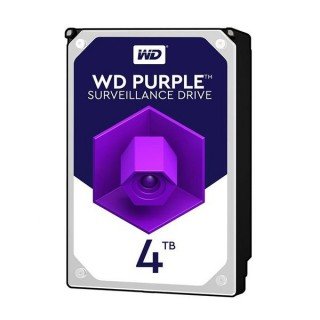 هارد دیسک اینترنال وسترن دیجیتال مدل Purple ظرفیت 4 ترابایت با گارانتی شرکتی