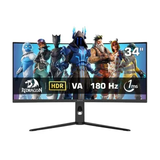 مانیتور گیمینگ 34 اینچ ردراگون مدل GMQ3418RVC