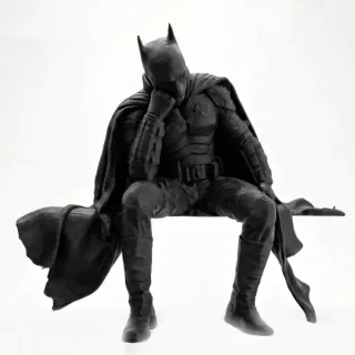 اکشن فیگور مدل Batman نشسته