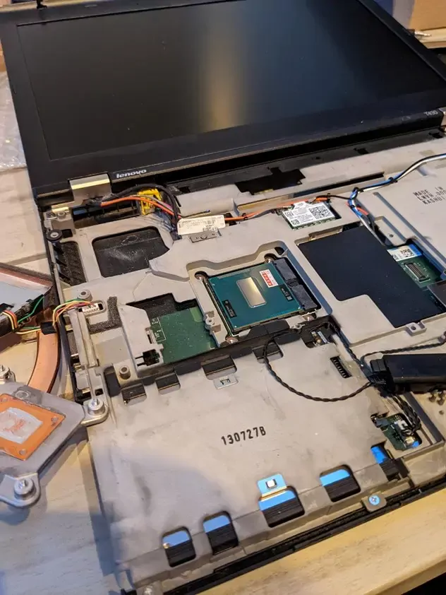 ارتقا پردازنده لپ تاپ