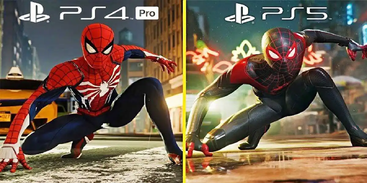 مقایسه PS4 با PS5