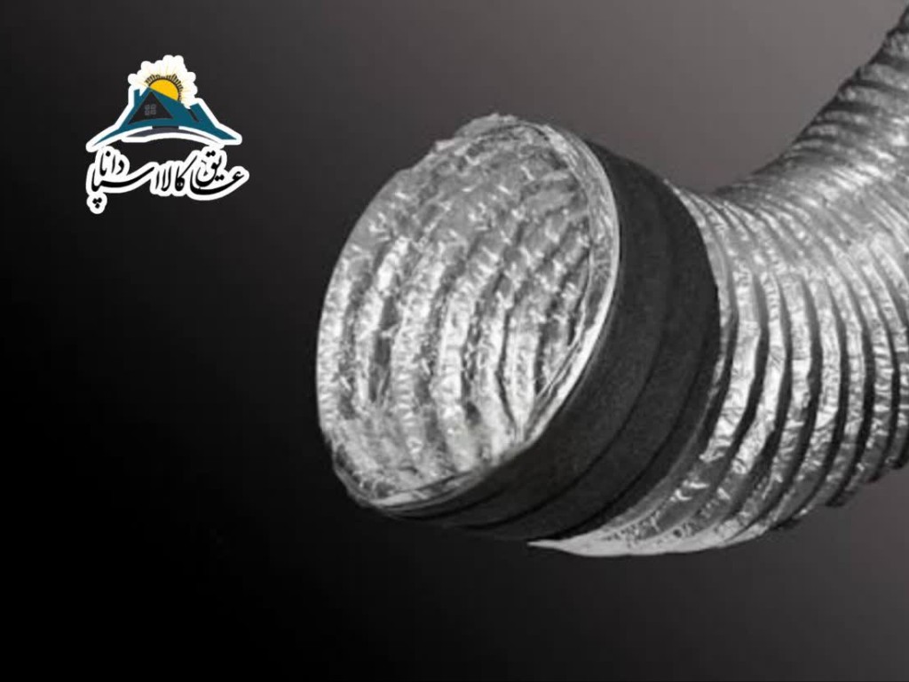 کانال فلکسیبل فایبرگلاس نخ‌ دار