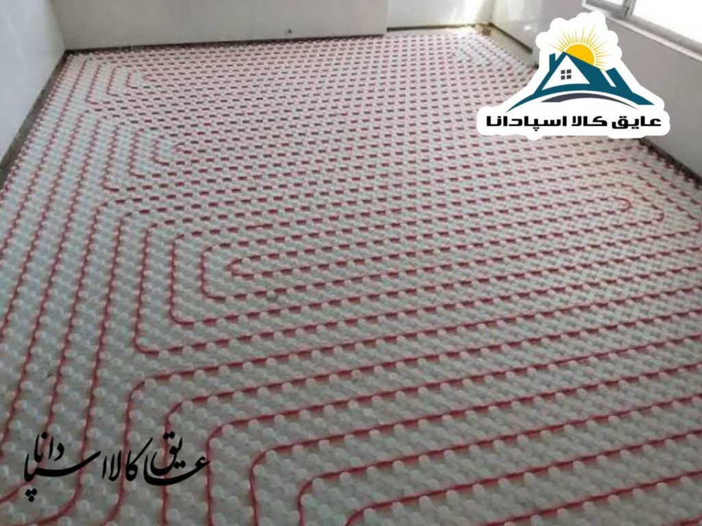 یونولیت شانه تخم مرغی گرمایش از کف