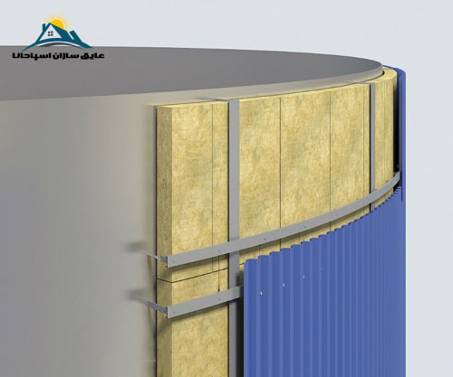 عایق کاری مخازن ذخیره سازی مواد (4)