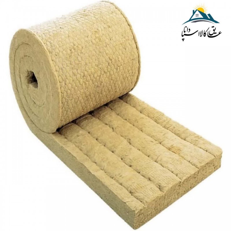 پشم سنگ مدل DA 50 رول 6 متری