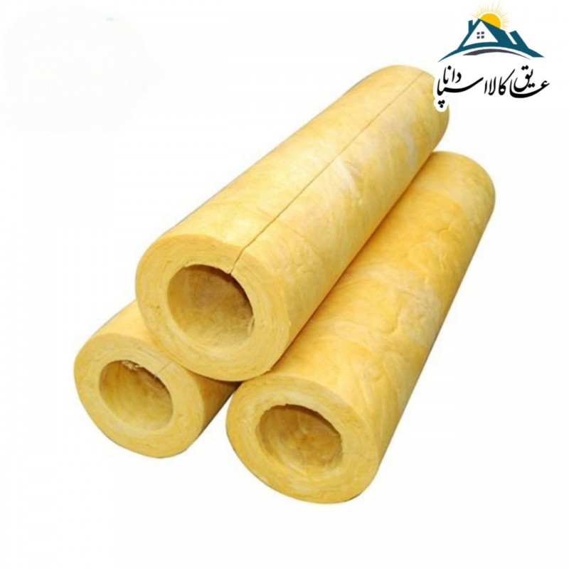 عایق پشم سنگ لوله ای پیش ساخته
