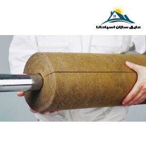عایق کاری لوله با استفاده از پشم سنگ لوله ای