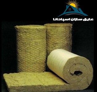 عایق پشم سنگ پتویی – تور سیمی گالوانیزه