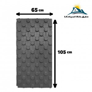 فوم پنل مخصوص گرمایش از کف یونولیتی  وزن 650gr چگالی 35kg/m3