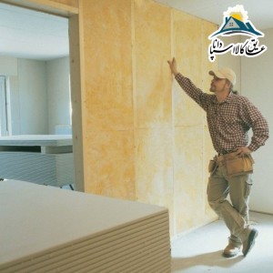 Rock Wool-پشم سنگ 3سانت دانسیته 80 عایق صوتی