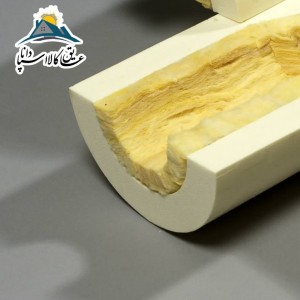 عایق لوله ای  پلی یورتان با مغزی پشم سنگ