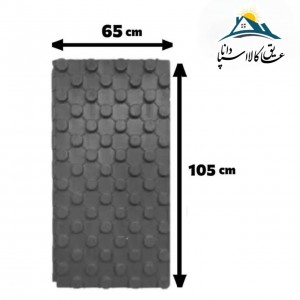فوم پنل مخصوص گرمایش از کف یونولیتی  وزن 650gr چگالی 35kg/m3
