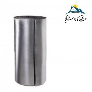 عایق رولی الاستومری ضخامت 40 میلی متر روکش آلومینیوم 230 میکرون