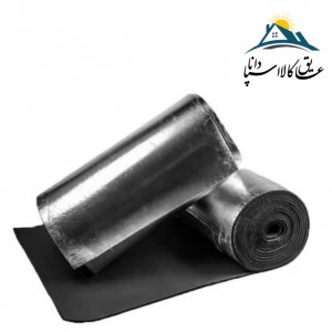عایق رولی الاستومری ضخامت 16 میلی متر روکش آلومینیوم 230 میکرون