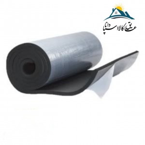 عایق رولی الاستومری ضخامت 40 میلی متر پشت چسب دار ساده