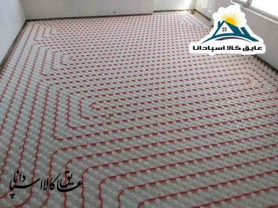 یونولیت شانه تخم مرغی گرمایش از کف