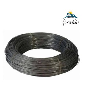 سیم مفتولی سیاه 2.5 فابریک سلفون دار