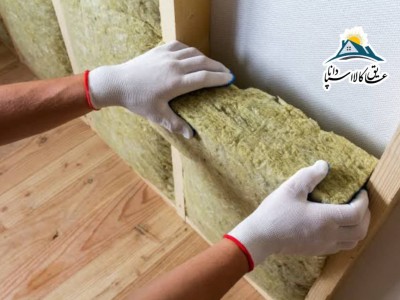 محاسبه دانسیته پشم سنگ