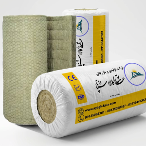 پشم سنگ ایزوبلانکت (رولی توری دار)