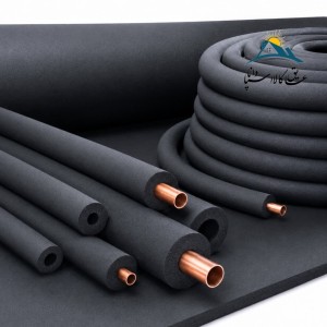 عایق لوله ای الاستومری قطر 3 اینچ و ضخامت 19 میلی متر