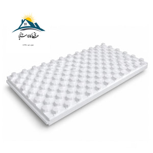 فوم پنل گرمایش از کف یونولیتی(شانه تخم مرغی)  وزن 650gr چگالی 30kg/m3