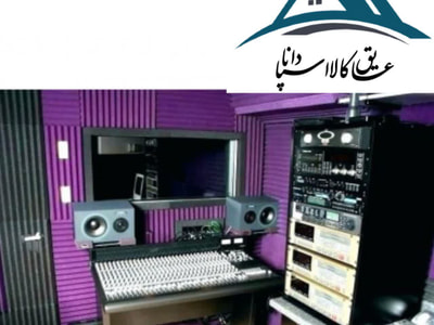 عایق کاری استودیو موسیقی و صدابرداری با استفاده از پشم سنگ