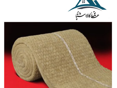 مشخصات پشم سنگ پتویی توری دار و موارد کاربرد آن