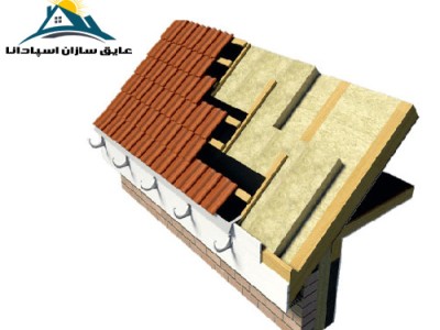 کاربرد عایق حرارتی پشم سنگ در عایق کاری سقف های شمالی