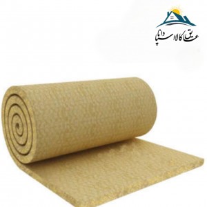 پشم سنگ توری دار (پتویی)