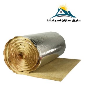 پشم سنگ 5 سانت رولی فویلدار دانسیته 50 پوشینگر ا Rock Wool 5 Cm Density 50. Pooshingar