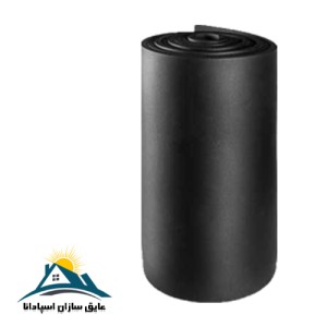 عایق رولی الاستومری ضخامت 50 میلی متر ساده