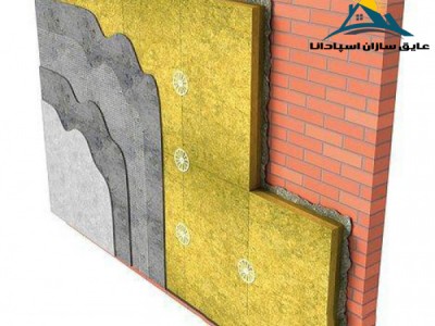 آموزش نصب عایق حرارتی بر روی دیوار با استفاده از پشم سنگ (rockwool)