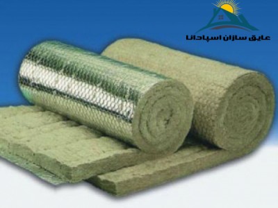 پشم سنگ (rockwool) با روکش تور سیمی