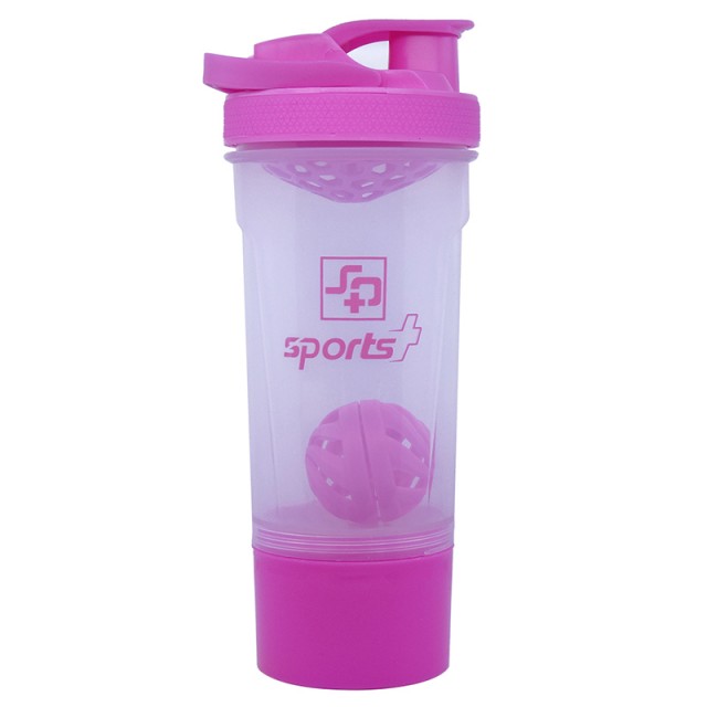 شیکر دوتیکه اسپرت پلاس مدل Shaker Sport pluse| صورتی پاستیلی