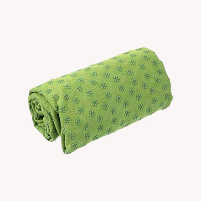 زیر انداز یوگا حوله ای مدل Yoga Mat Towel|سبز