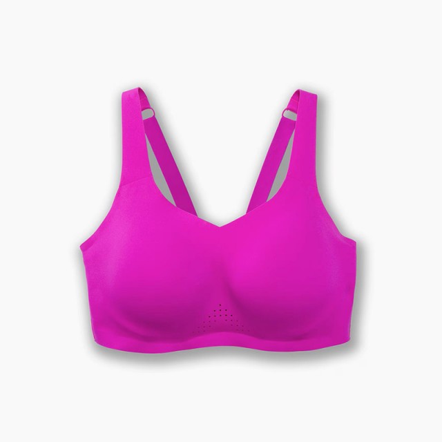 نیم تنه ورزشی فنر دار زنانه بروکس مدل Brooks UnderWire Sports Bra | ارغوانی