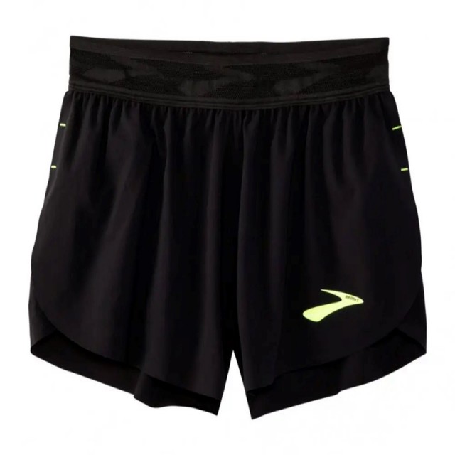 شورت ورزشی مردانه بروکس مدل Brooks Men Elite 2 Split Short|مشکی