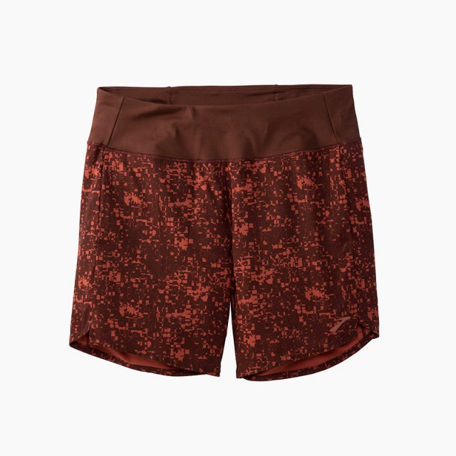شورت ورزشی زنانه بروکس مدل Brooks Women's Chaser7"Short|مسی کشمشی