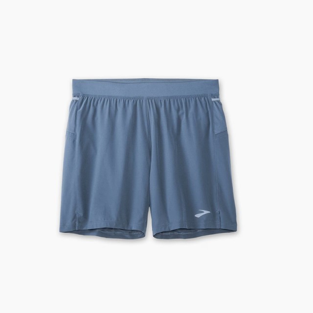 شورت ورزشی مردانه بروکس مدل Brooks Men's Sherpa 7" Short|آبی نفتی