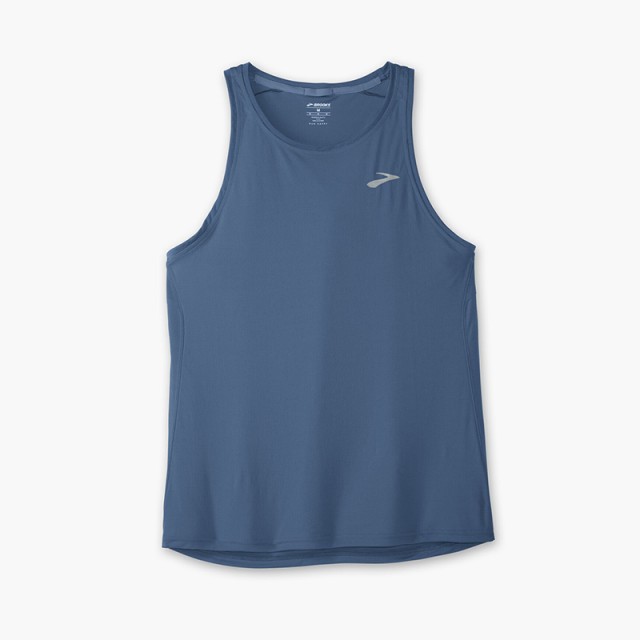 تاپ ورزشی مردانه بروکس مدل Brooks Men's Atmosphere Singlet|آبی نفتی