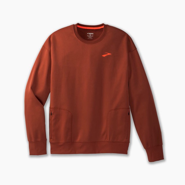 آستین بلند ورزشی مردانه بروکس مدل Brooks Mens Run Within Sweatshirt|مسی