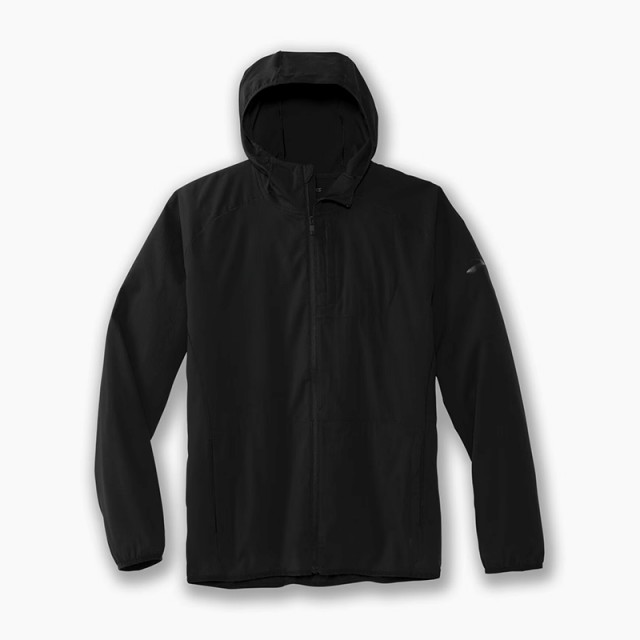 سویشرت ورزشی مردانه بروکس مدل Brooks Men's Canopy Jacket|مشکی