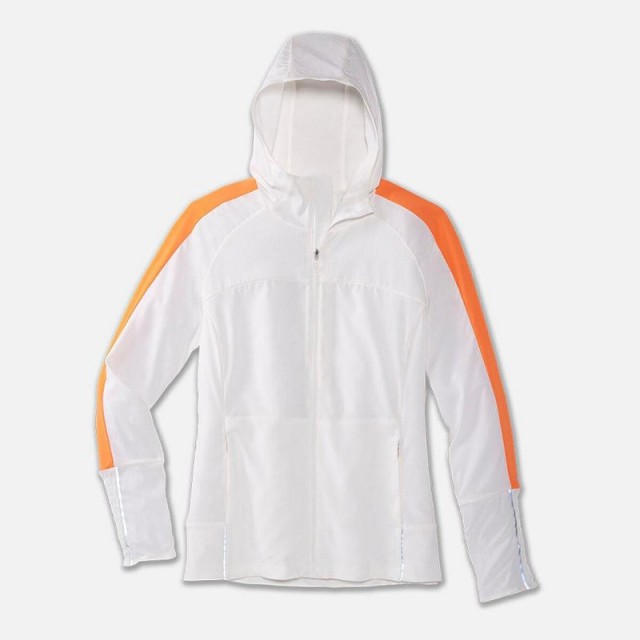 سویشرت ورزشی زنانه بروکس مدل Brooks Women's Canopy Jacket|سفید