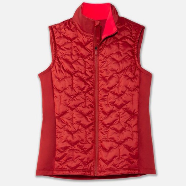 جلیقه ورزشی زنانه بروکس مدل Brooks Women's Shield Hybrid Vest|مسی