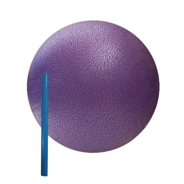 توپ پیلاتس گلدن استار قطر 20 سانتی متر نی دار مدل Pilates Golden Star Ball| بنفش